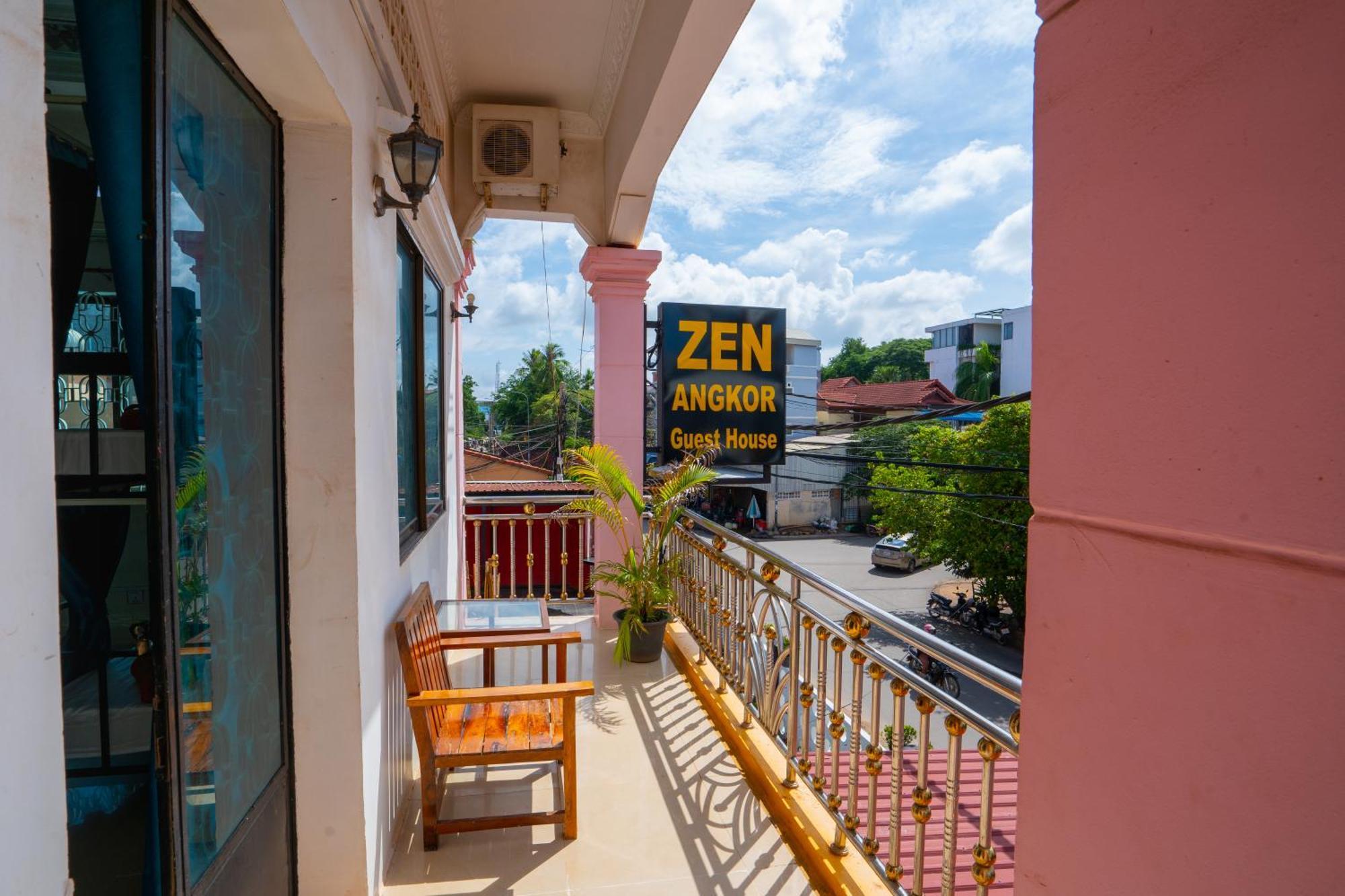 Zen Angkor Guest House Сіємреап Екстер'єр фото
